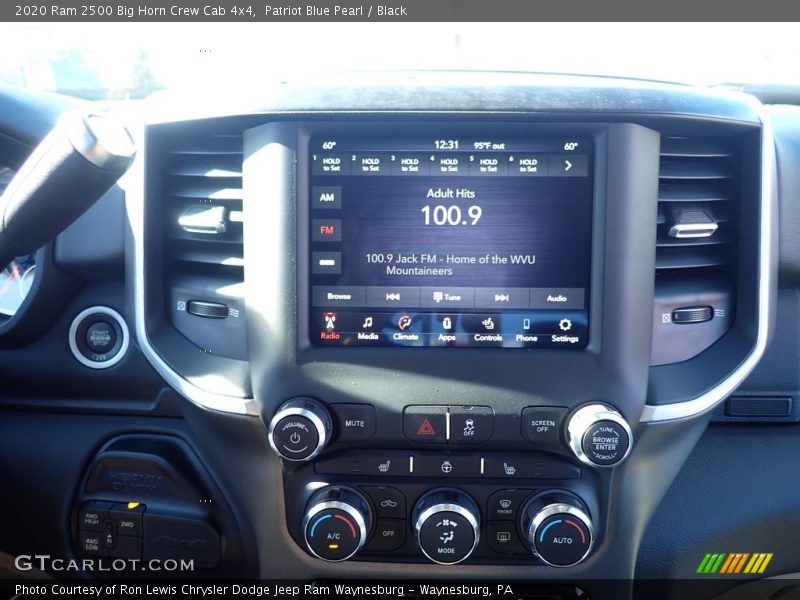 Patriot Blue Pearl / Black 2020 Ram 2500 Big Horn Crew Cab 4x4