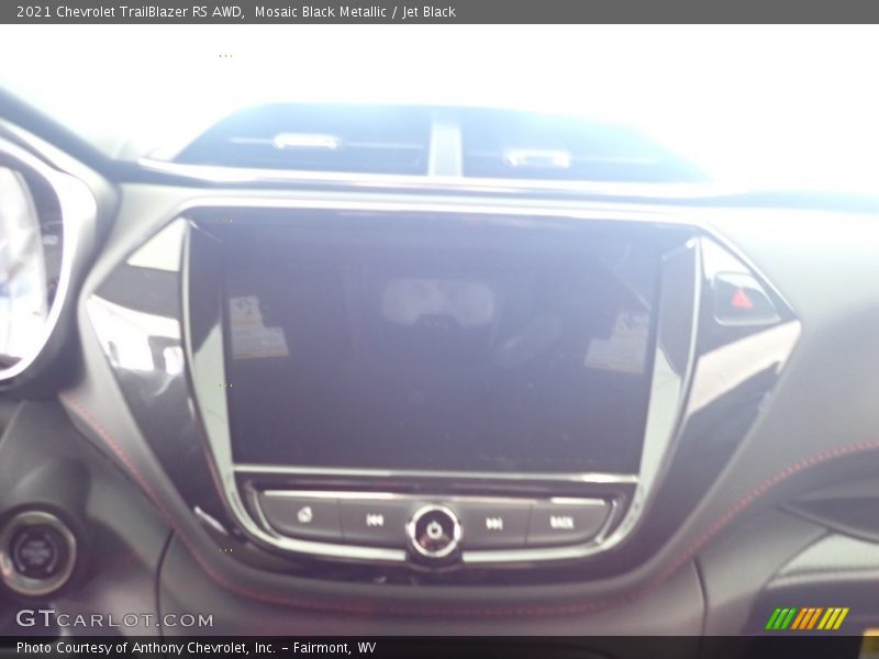 Mosaic Black Metallic / Jet Black 2021 Chevrolet TrailBlazer RS AWD