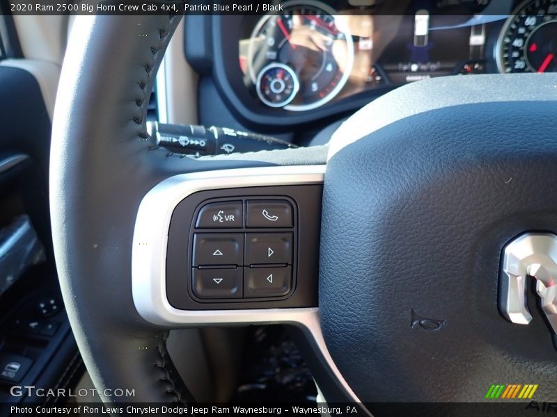 Patriot Blue Pearl / Black 2020 Ram 2500 Big Horn Crew Cab 4x4