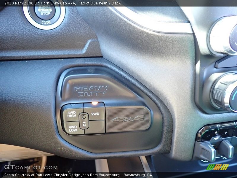 Patriot Blue Pearl / Black 2020 Ram 2500 Big Horn Crew Cab 4x4