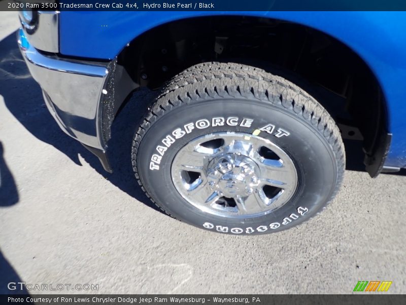 Hydro Blue Pearl / Black 2020 Ram 3500 Tradesman Crew Cab 4x4