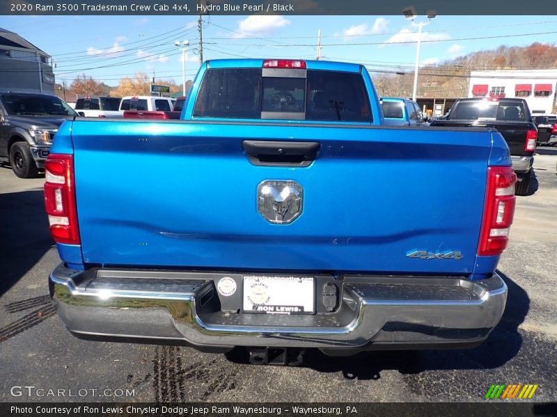 Hydro Blue Pearl / Black 2020 Ram 3500 Tradesman Crew Cab 4x4