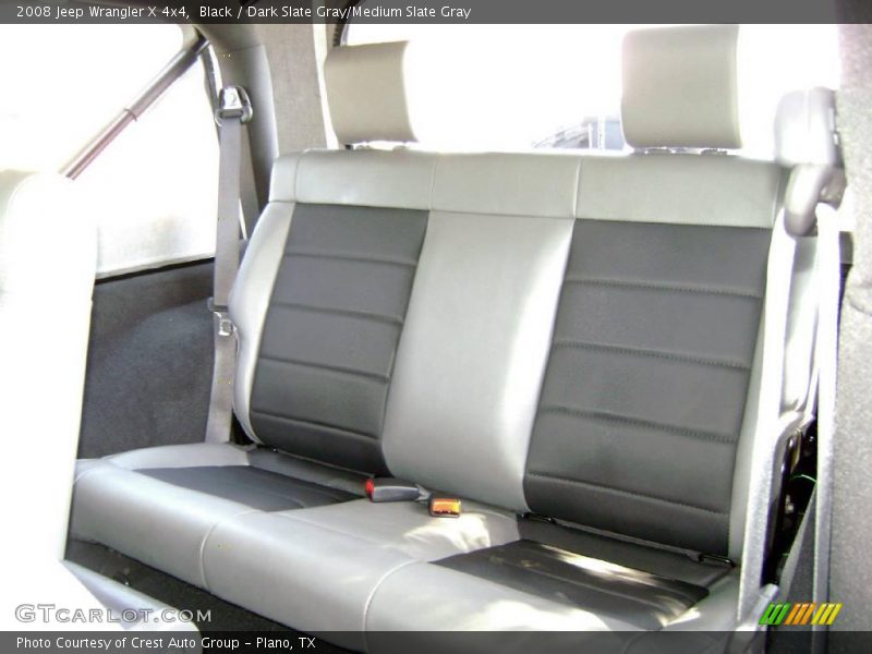 Black / Dark Slate Gray/Medium Slate Gray 2008 Jeep Wrangler X 4x4