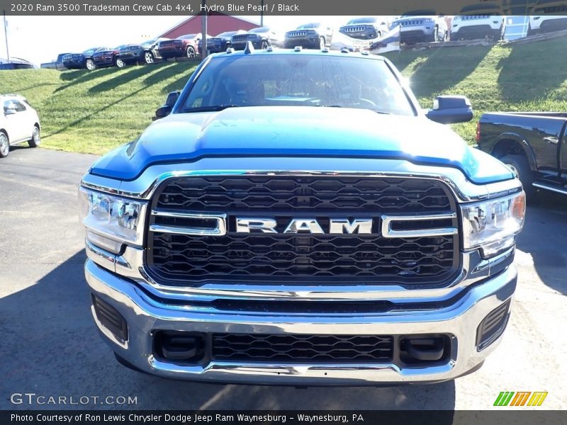 Hydro Blue Pearl / Black 2020 Ram 3500 Tradesman Crew Cab 4x4