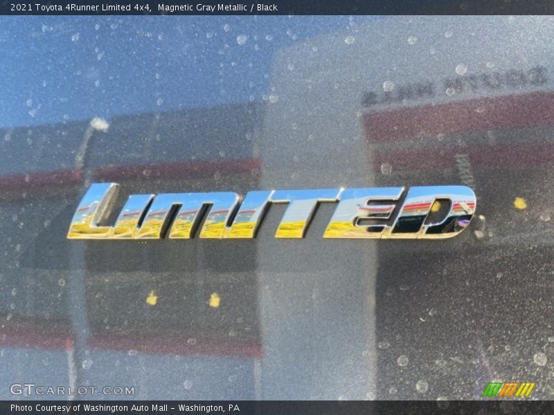 Magnetic Gray Metallic / Black 2021 Toyota 4Runner Limited 4x4