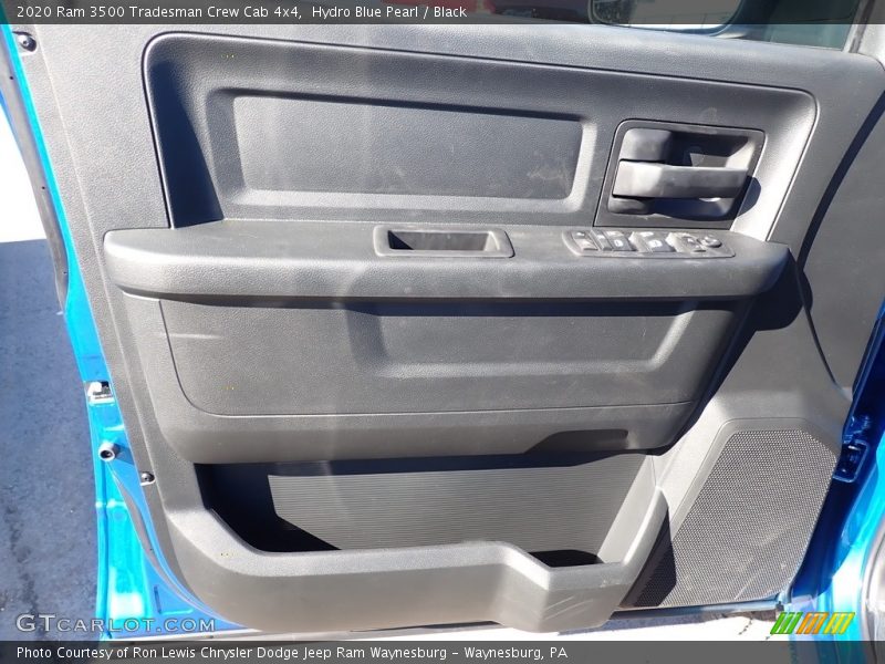 Hydro Blue Pearl / Black 2020 Ram 3500 Tradesman Crew Cab 4x4