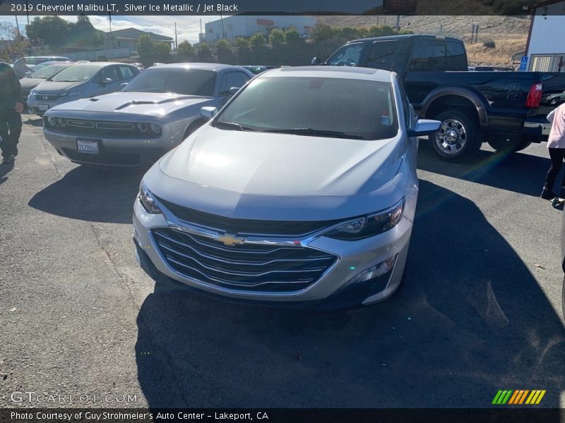 Silver Ice Metallic / Jet Black 2019 Chevrolet Malibu LT