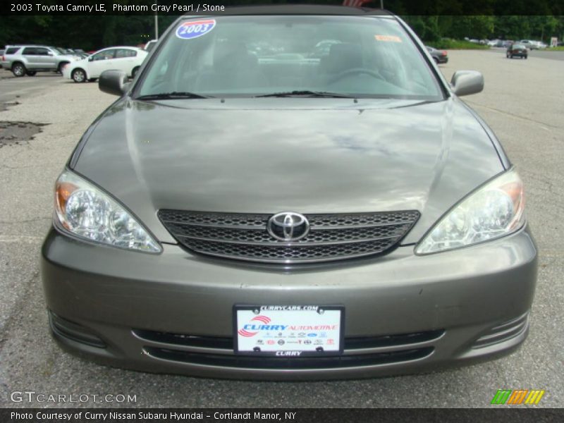 Phantom Gray Pearl / Stone 2003 Toyota Camry LE
