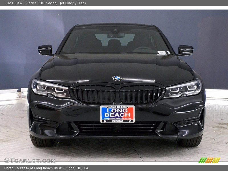 Jet Black / Black 2021 BMW 3 Series 330i Sedan