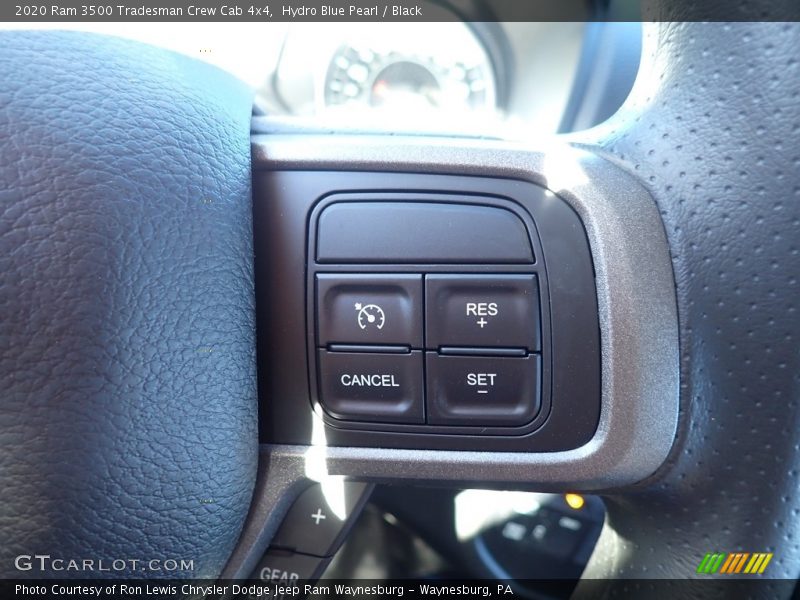 Hydro Blue Pearl / Black 2020 Ram 3500 Tradesman Crew Cab 4x4