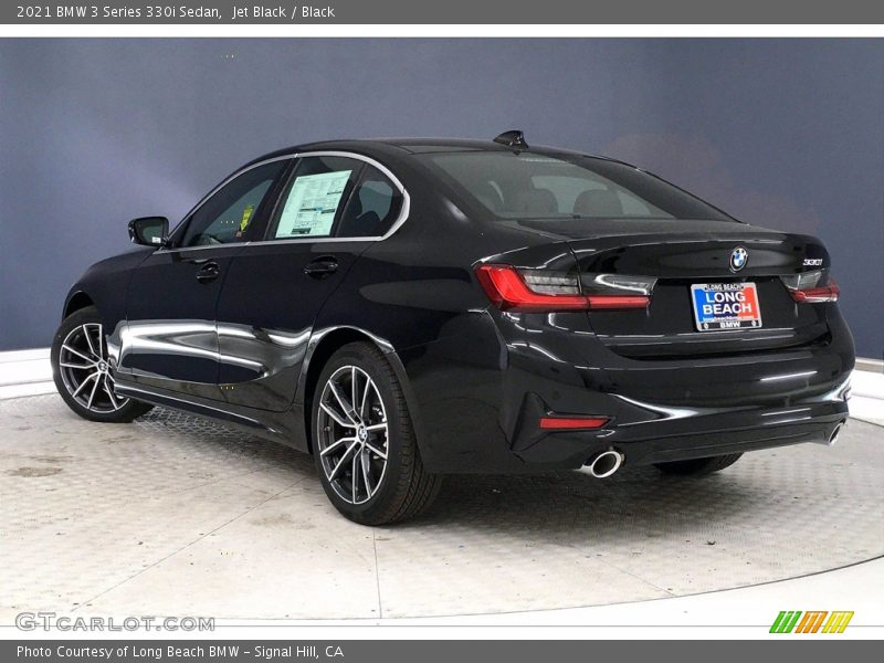 Jet Black / Black 2021 BMW 3 Series 330i Sedan