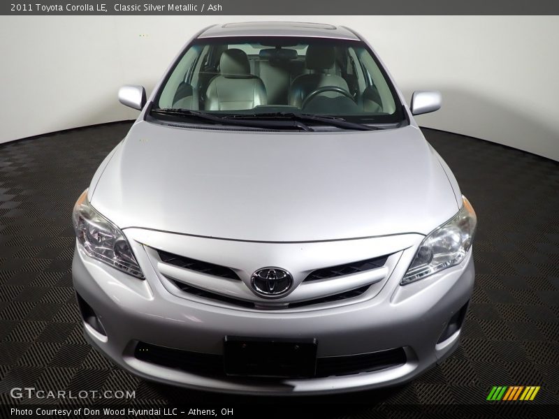 Classic Silver Metallic / Ash 2011 Toyota Corolla LE