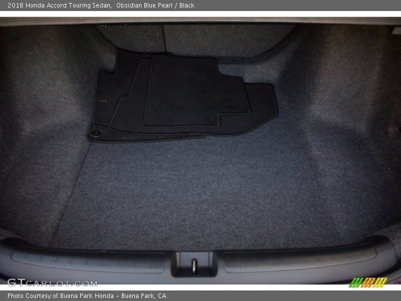 Obsidian Blue Pearl / Black 2018 Honda Accord Touring Sedan