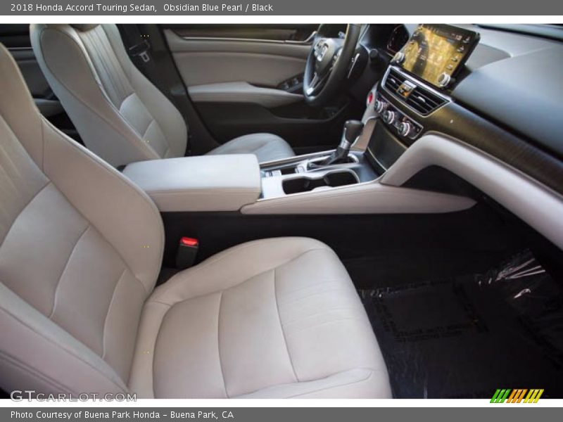 Obsidian Blue Pearl / Black 2018 Honda Accord Touring Sedan
