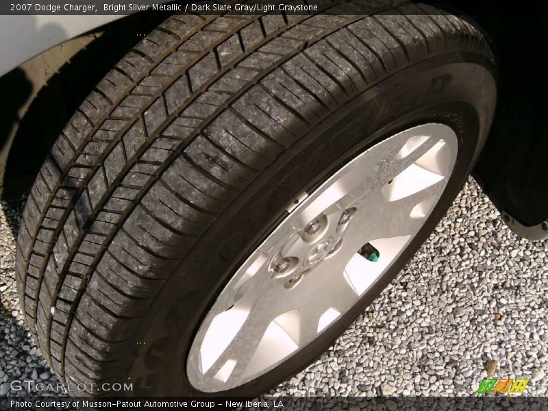 Bright Silver Metallic / Dark Slate Gray/Light Graystone 2007 Dodge Charger