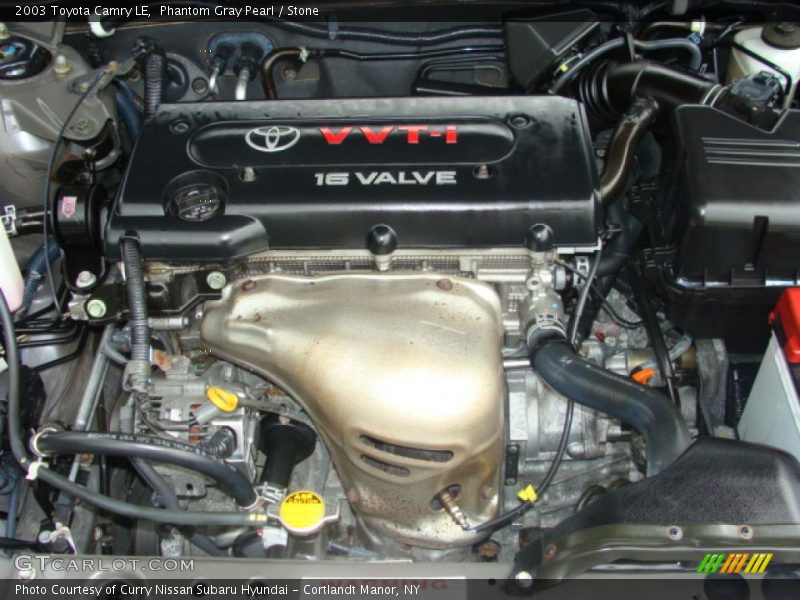 Phantom Gray Pearl / Stone 2003 Toyota Camry LE