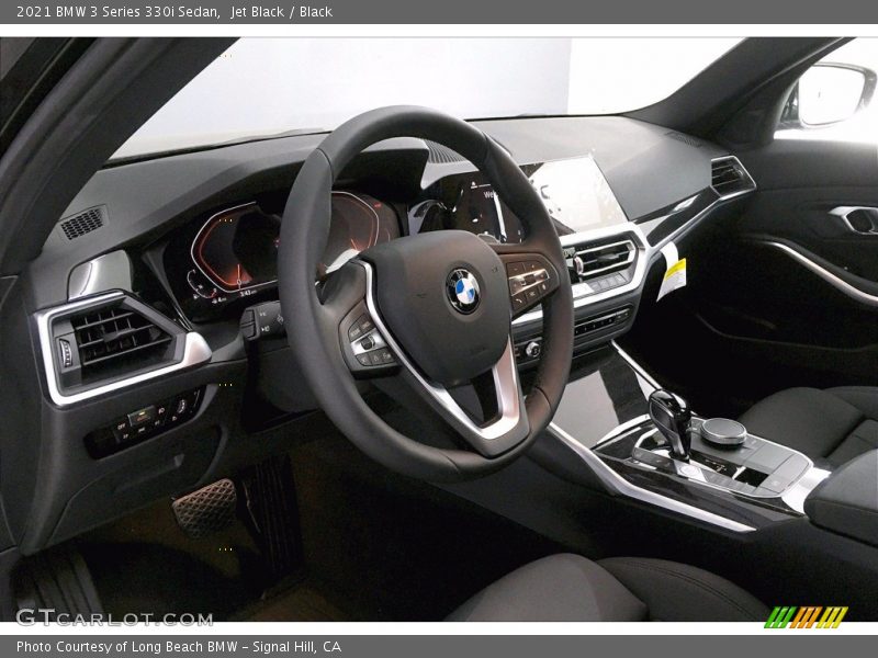 Jet Black / Black 2021 BMW 3 Series 330i Sedan