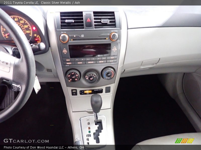 Classic Silver Metallic / Ash 2011 Toyota Corolla LE