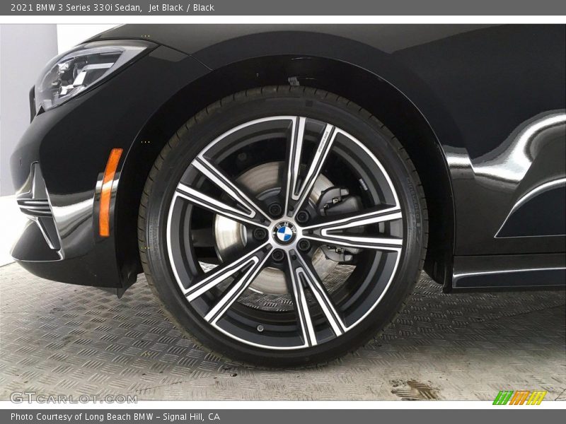 Jet Black / Black 2021 BMW 3 Series 330i Sedan