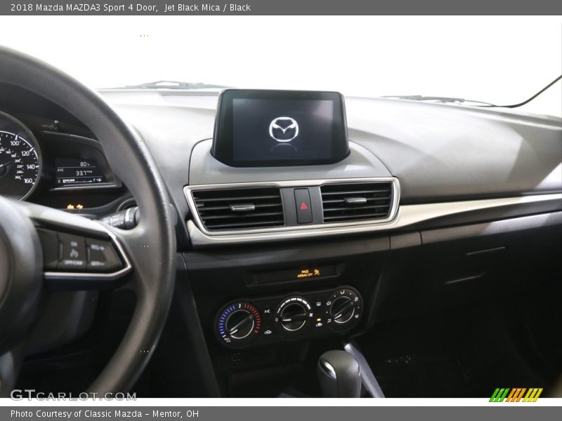 Jet Black Mica / Black 2018 Mazda MAZDA3 Sport 4 Door