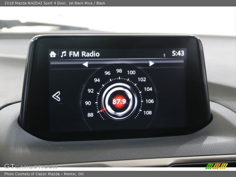 Jet Black Mica / Black 2018 Mazda MAZDA3 Sport 4 Door