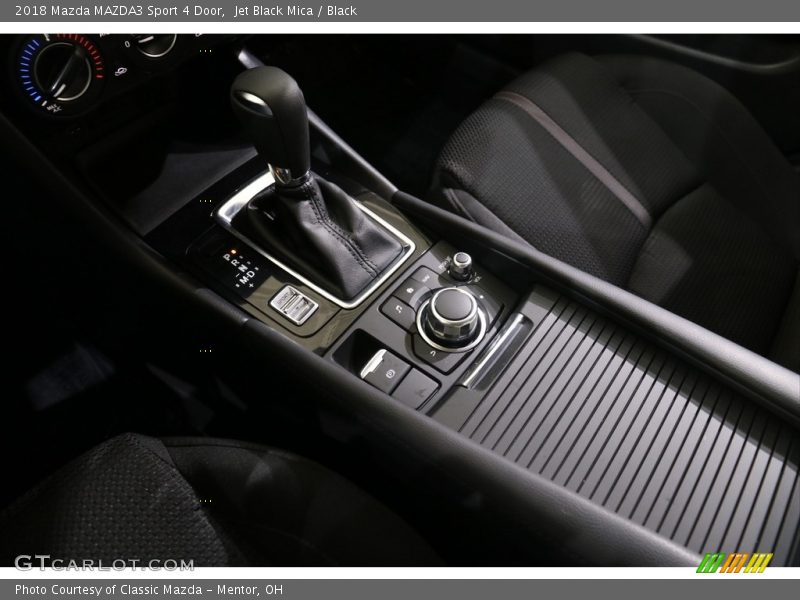 Jet Black Mica / Black 2018 Mazda MAZDA3 Sport 4 Door