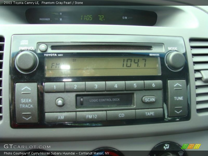 Phantom Gray Pearl / Stone 2003 Toyota Camry LE
