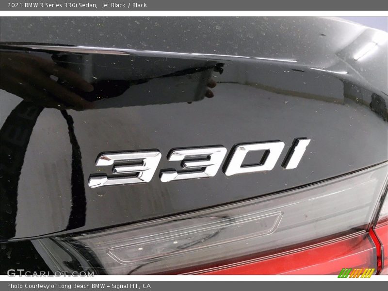 Jet Black / Black 2021 BMW 3 Series 330i Sedan