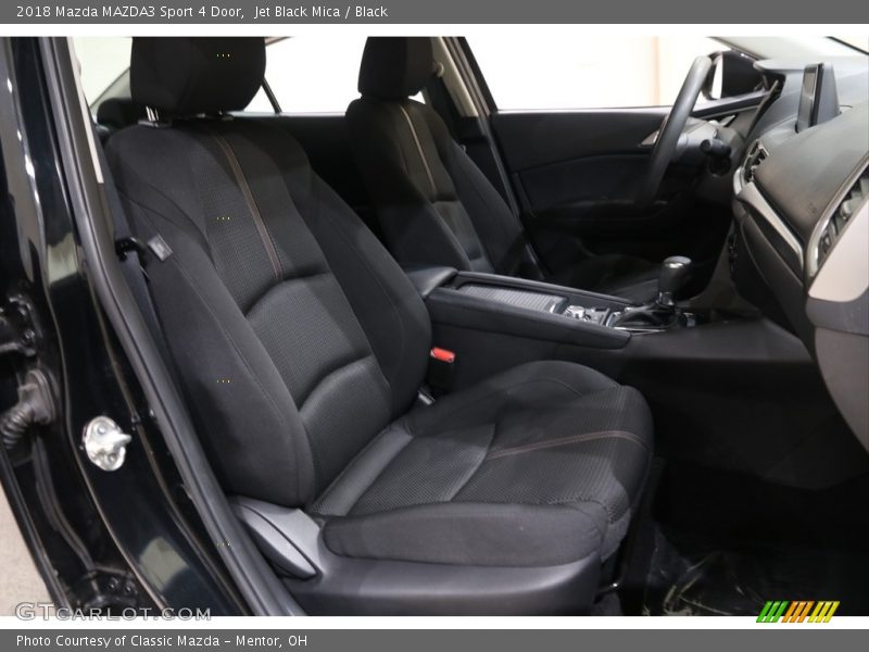 Jet Black Mica / Black 2018 Mazda MAZDA3 Sport 4 Door