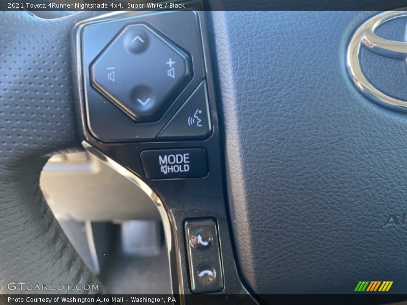 Super White / Black 2021 Toyota 4Runner Nightshade 4x4