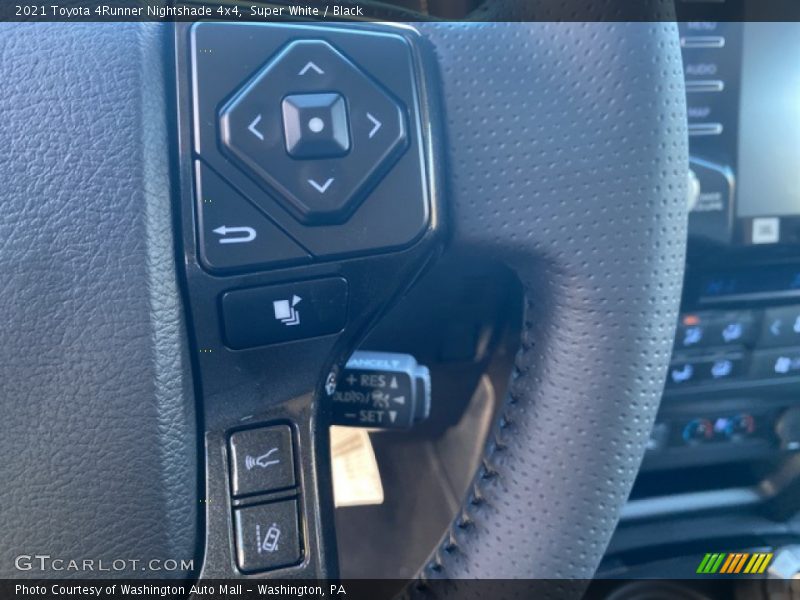 Super White / Black 2021 Toyota 4Runner Nightshade 4x4