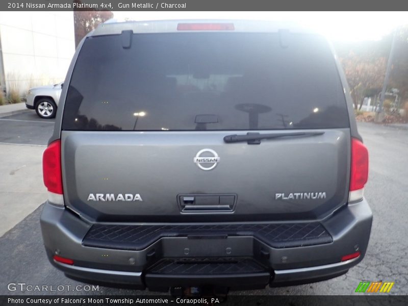 Gun Metallic / Charcoal 2014 Nissan Armada Platinum 4x4