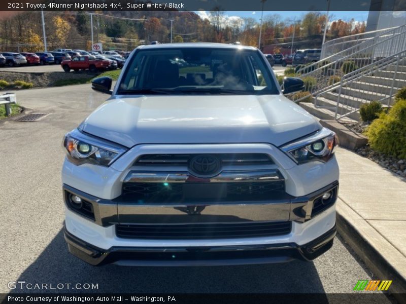Super White / Black 2021 Toyota 4Runner Nightshade 4x4
