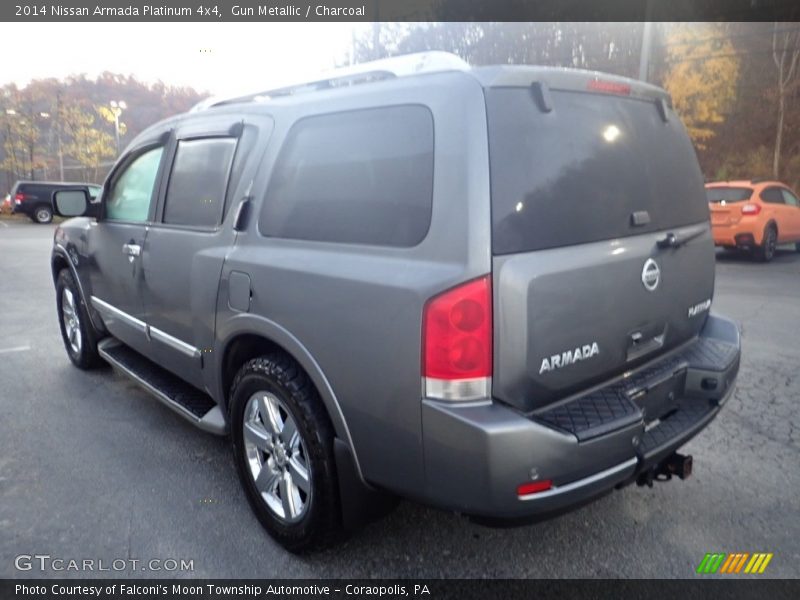 Gun Metallic / Charcoal 2014 Nissan Armada Platinum 4x4