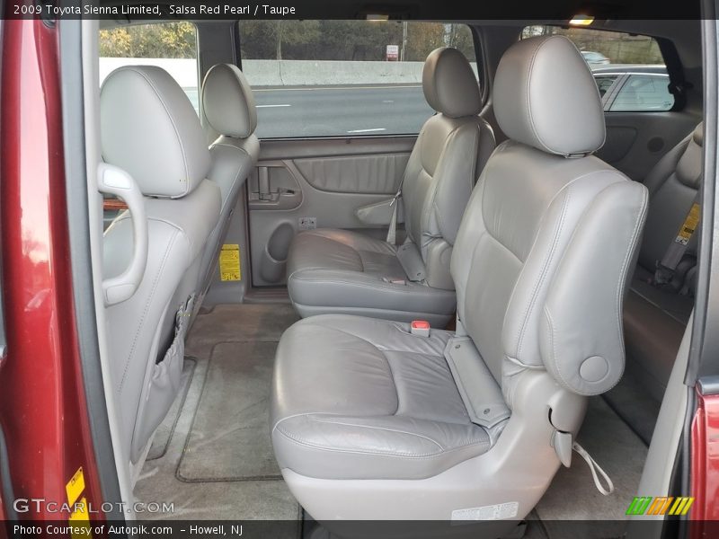 Salsa Red Pearl / Taupe 2009 Toyota Sienna Limited