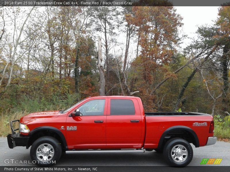 Flame Red / Black/Diesel Gray 2018 Ram 2500 Tradesman Crew Cab 4x4