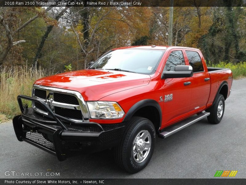 Flame Red / Black/Diesel Gray 2018 Ram 2500 Tradesman Crew Cab 4x4
