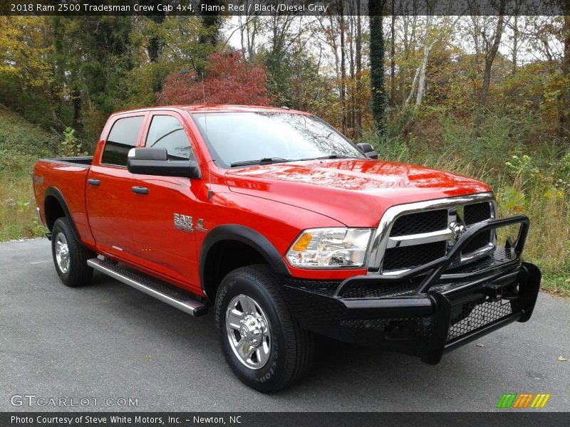 Flame Red / Black/Diesel Gray 2018 Ram 2500 Tradesman Crew Cab 4x4