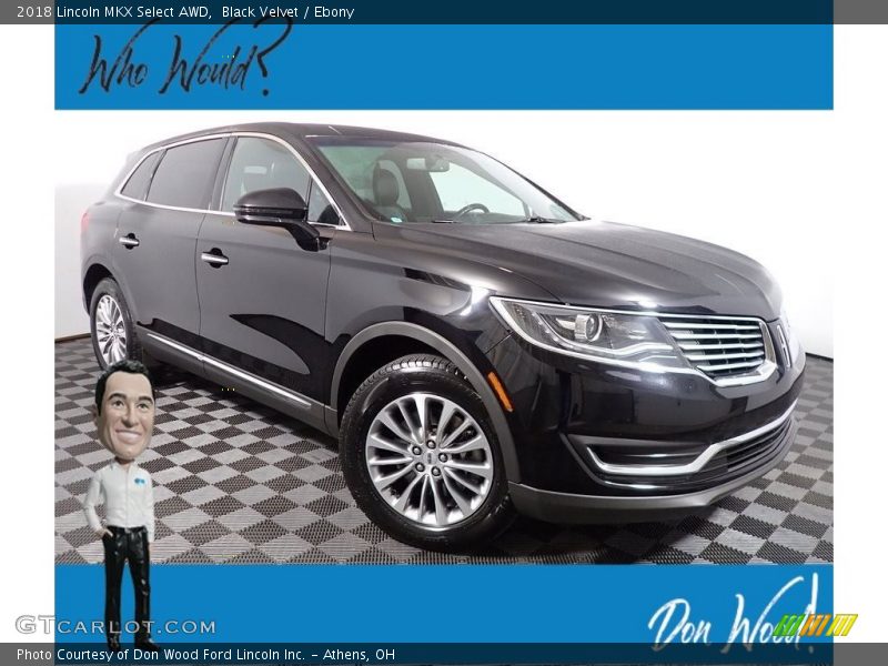 Black Velvet / Ebony 2018 Lincoln MKX Select AWD