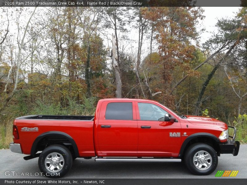 Flame Red / Black/Diesel Gray 2018 Ram 2500 Tradesman Crew Cab 4x4