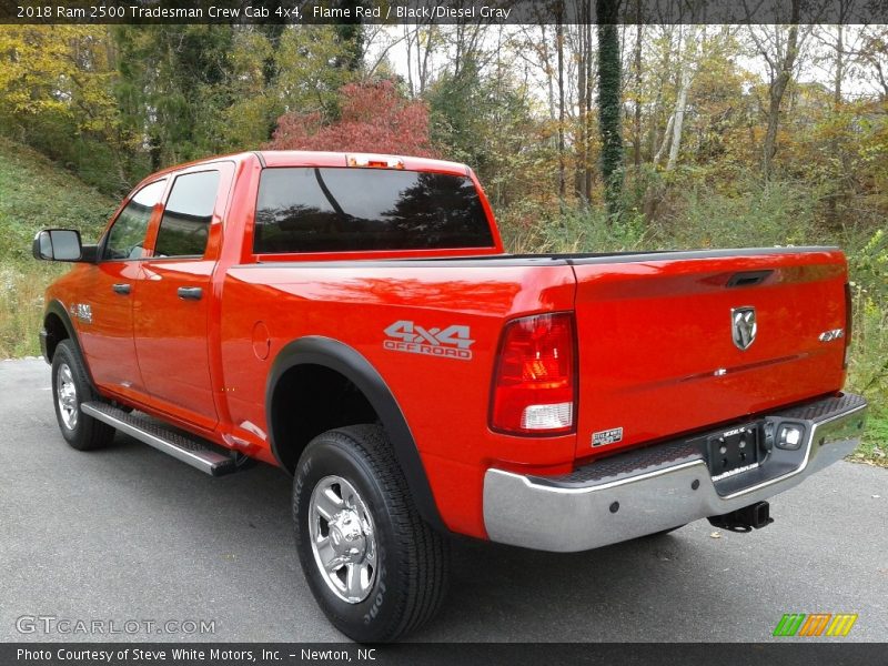 Flame Red / Black/Diesel Gray 2018 Ram 2500 Tradesman Crew Cab 4x4