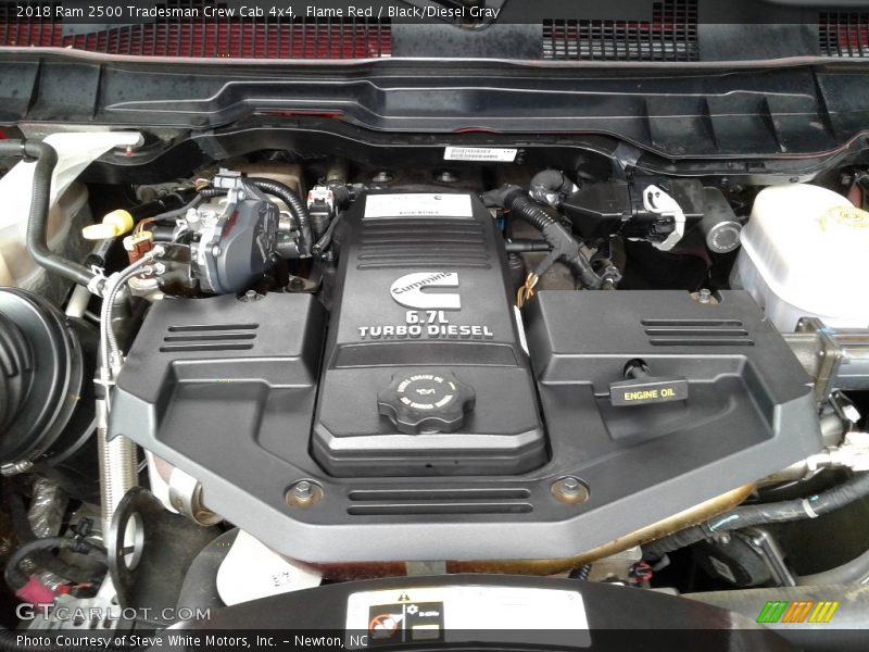 Flame Red / Black/Diesel Gray 2018 Ram 2500 Tradesman Crew Cab 4x4
