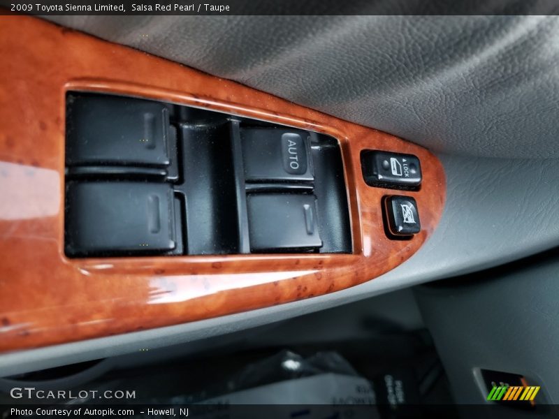 Salsa Red Pearl / Taupe 2009 Toyota Sienna Limited