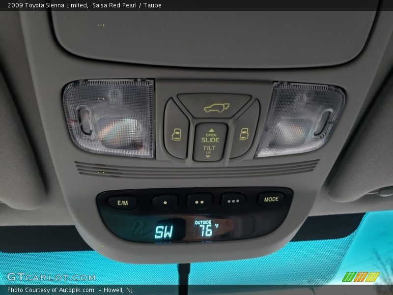 Salsa Red Pearl / Taupe 2009 Toyota Sienna Limited
