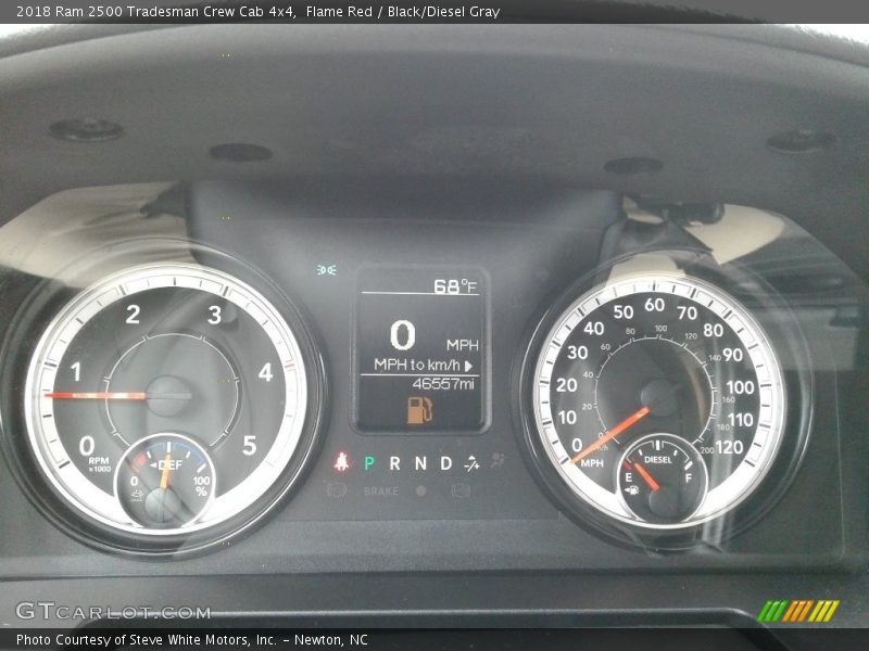 Flame Red / Black/Diesel Gray 2018 Ram 2500 Tradesman Crew Cab 4x4