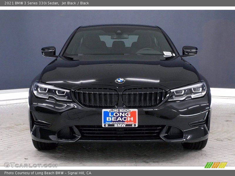 Jet Black / Black 2021 BMW 3 Series 330i Sedan