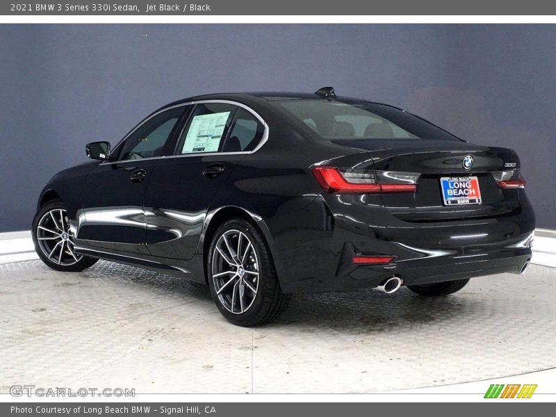 Jet Black / Black 2021 BMW 3 Series 330i Sedan
