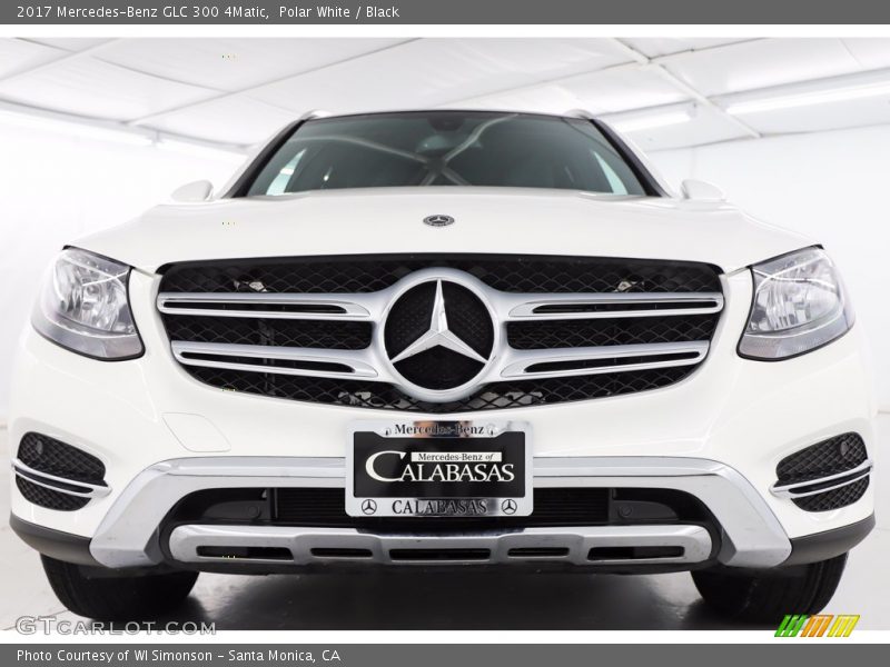 Polar White / Black 2017 Mercedes-Benz GLC 300 4Matic