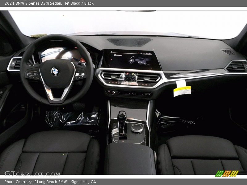 Jet Black / Black 2021 BMW 3 Series 330i Sedan