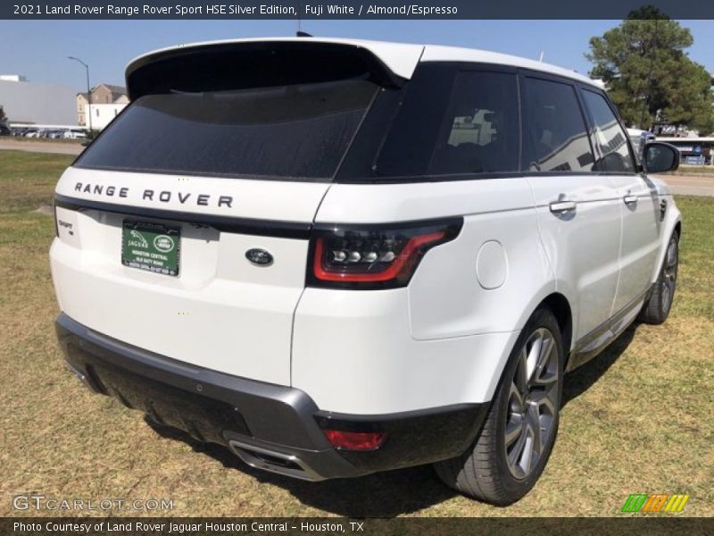 Fuji White / Almond/Espresso 2021 Land Rover Range Rover Sport HSE Silver Edition